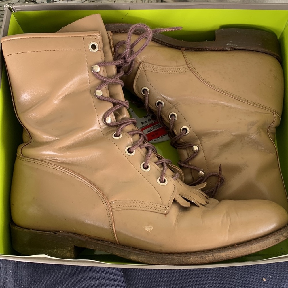 Justin Leather Boots - Picture 7 of 7